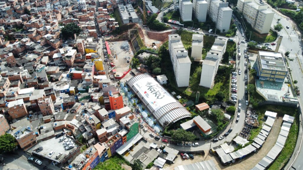 favela é agro