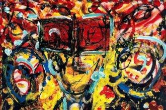 Homem de Óculos 150x100cm a.s.t.